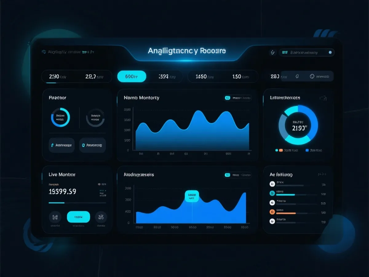 极速飞艇实时数据监控面板示意图